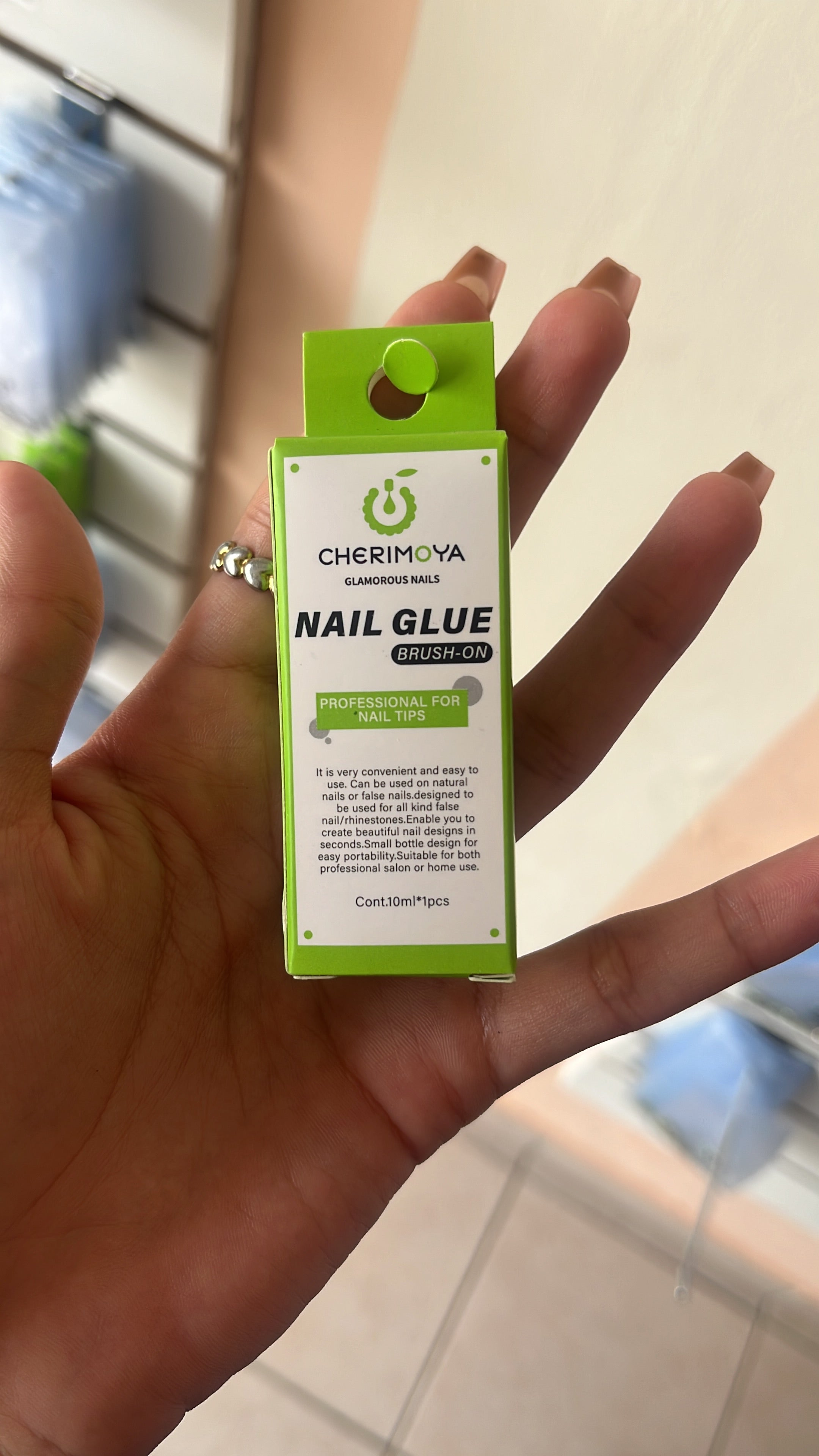 Pegamento para uñas press on o postizas